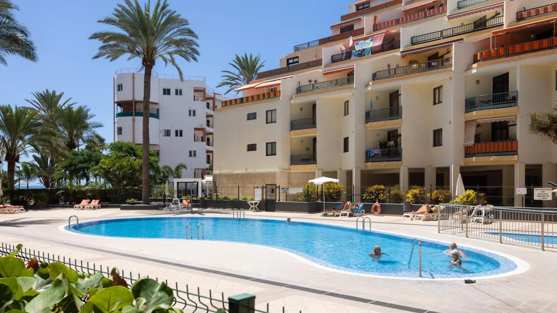 Bonito Apto Los Cristianos, Vistas Al Mar Y Playa لوس كريستيانوس