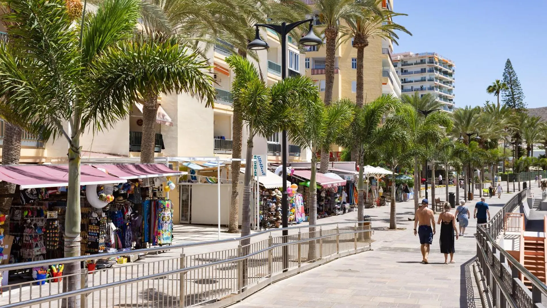 Bonito Apto Los Cristianos, Vistas Al Mar Y Playa شقة لوس كريستيانوس